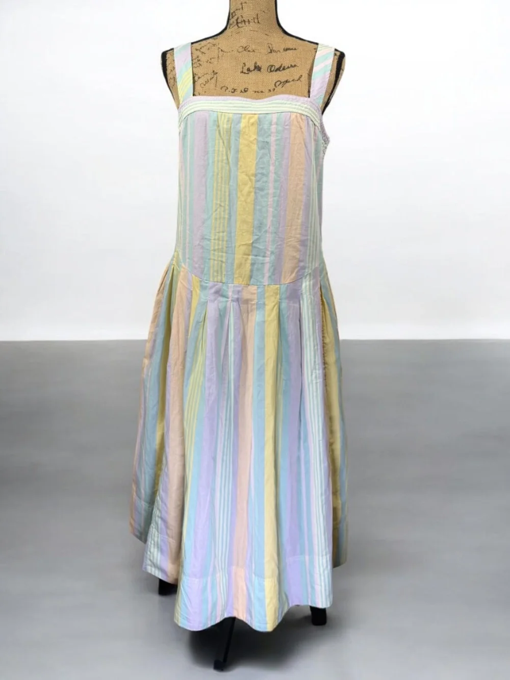 Free People Primavera Striped Midi Dress